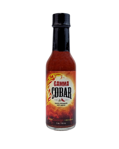 Cobar GAMMA hot Sauce - the perfect fusion of SPICES, salt, vinegar and garlic, 3500 Scoville Units.