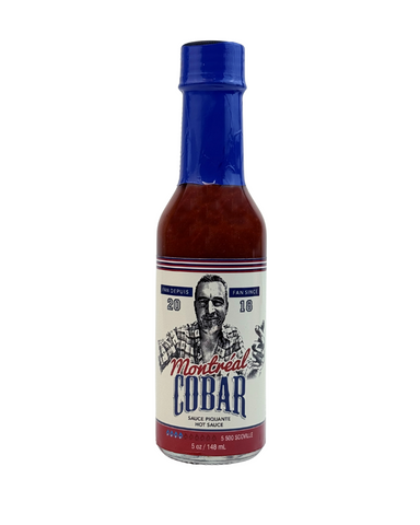 La sauce Cobar MONTRÉAL 5,500 units scoville