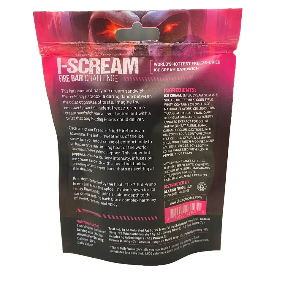 Blazing Foods - I-Scream Fire Bar Challenge
