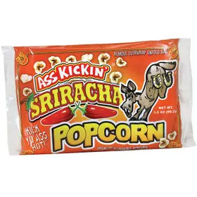 Ass Kickin’ Sriracha Popcorn