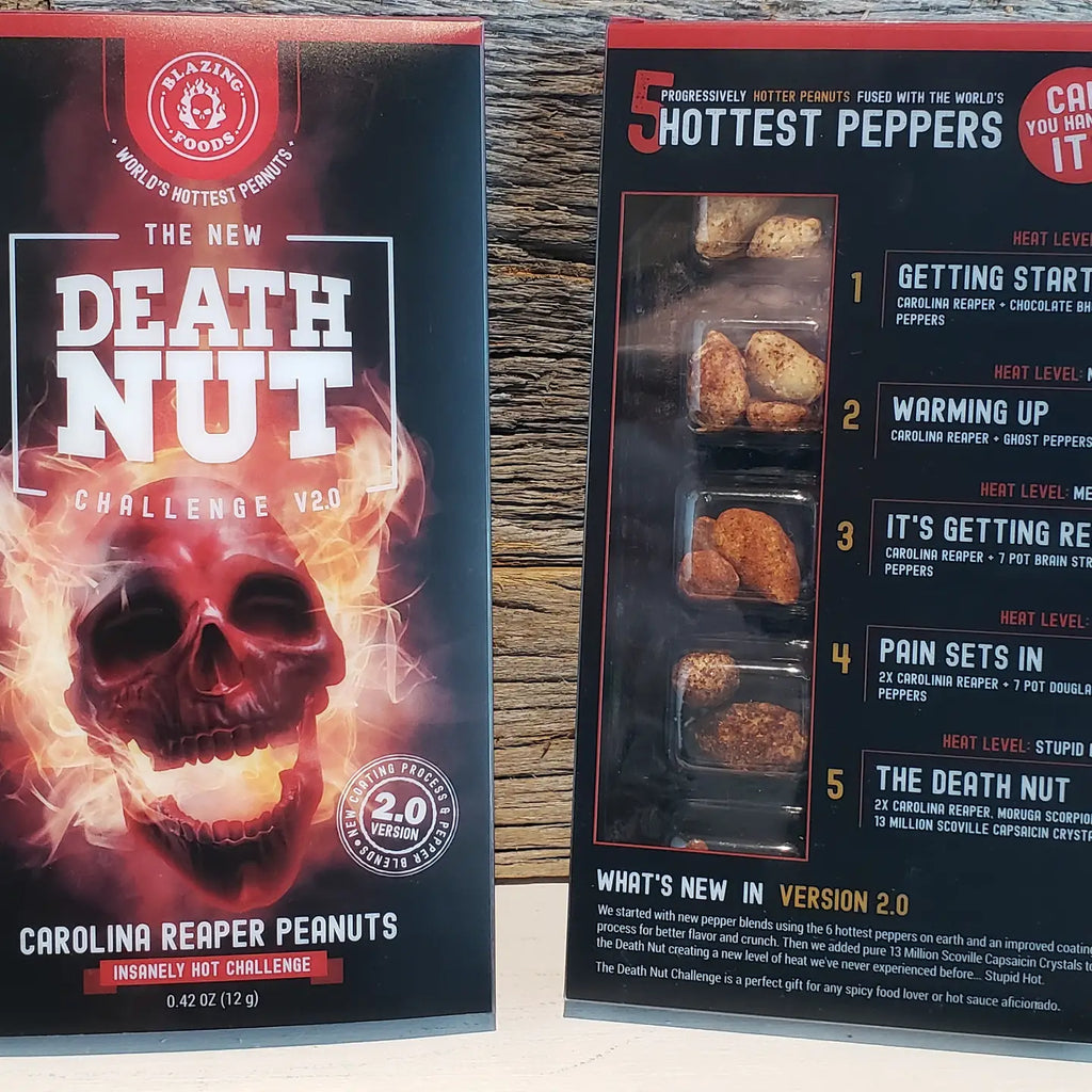 Blazing Foods - Death Nut Challenge Version 2.0 Spicy Nuts