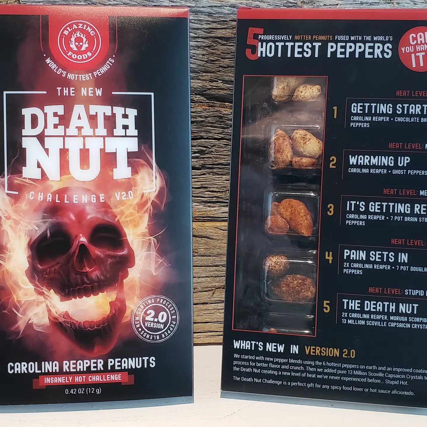 Blazing Foods - Death Nut Challenge Version 2.0 Spicy Nuts