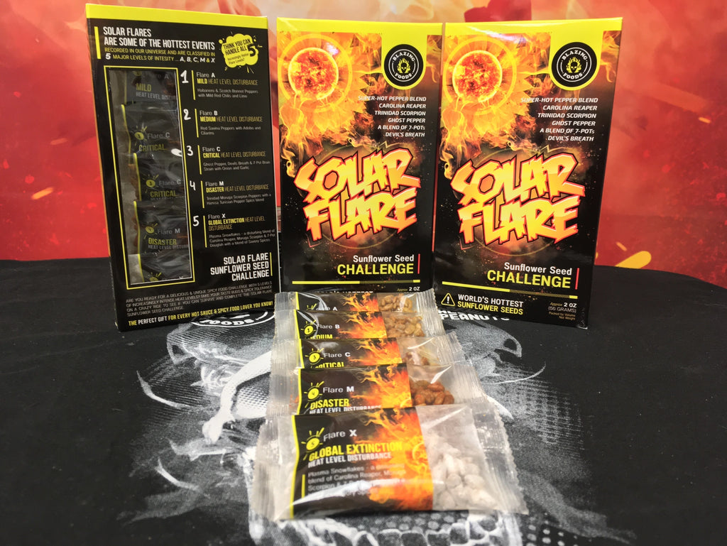 Blazing Foods - Solar Flare Sunflower Seed Challenge