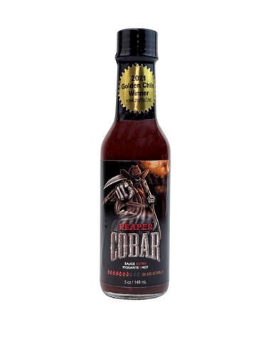 ZEST FEST TEXAS GRAND CHAMPION - Cobar REAPER Sauces - 38,630 Scoville Units.
