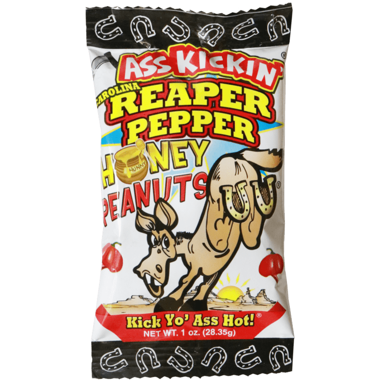Ass Kickin’ Carolina Reaper Honey Peanuts