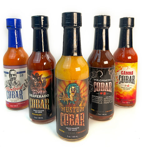 Kit piquant (5 sauces) FORCE MEDIUM