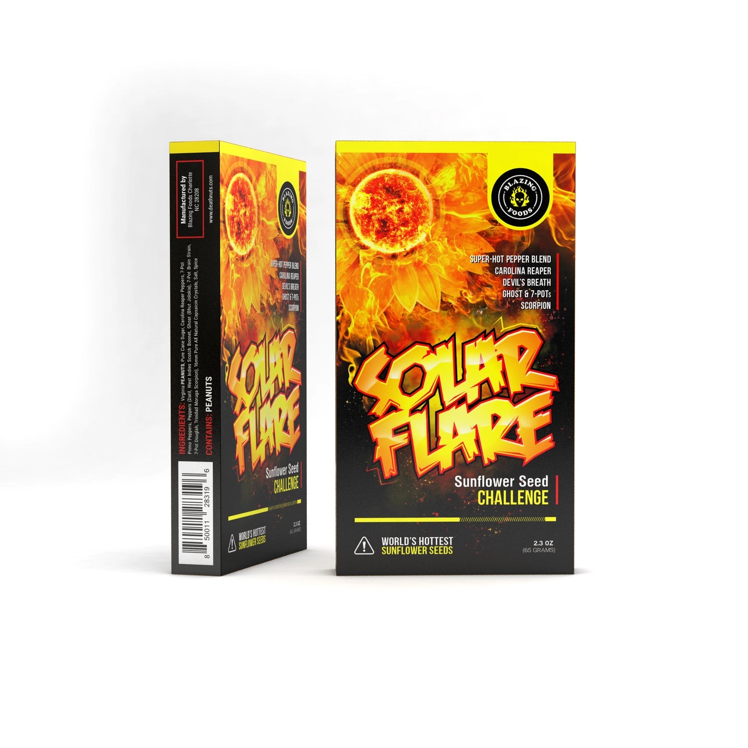Blazing Foods - Solar Flare Sunflower Seed Challenge