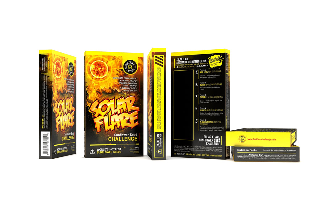 Blazing Foods - Solar Flare Sunflower Seed Challenge