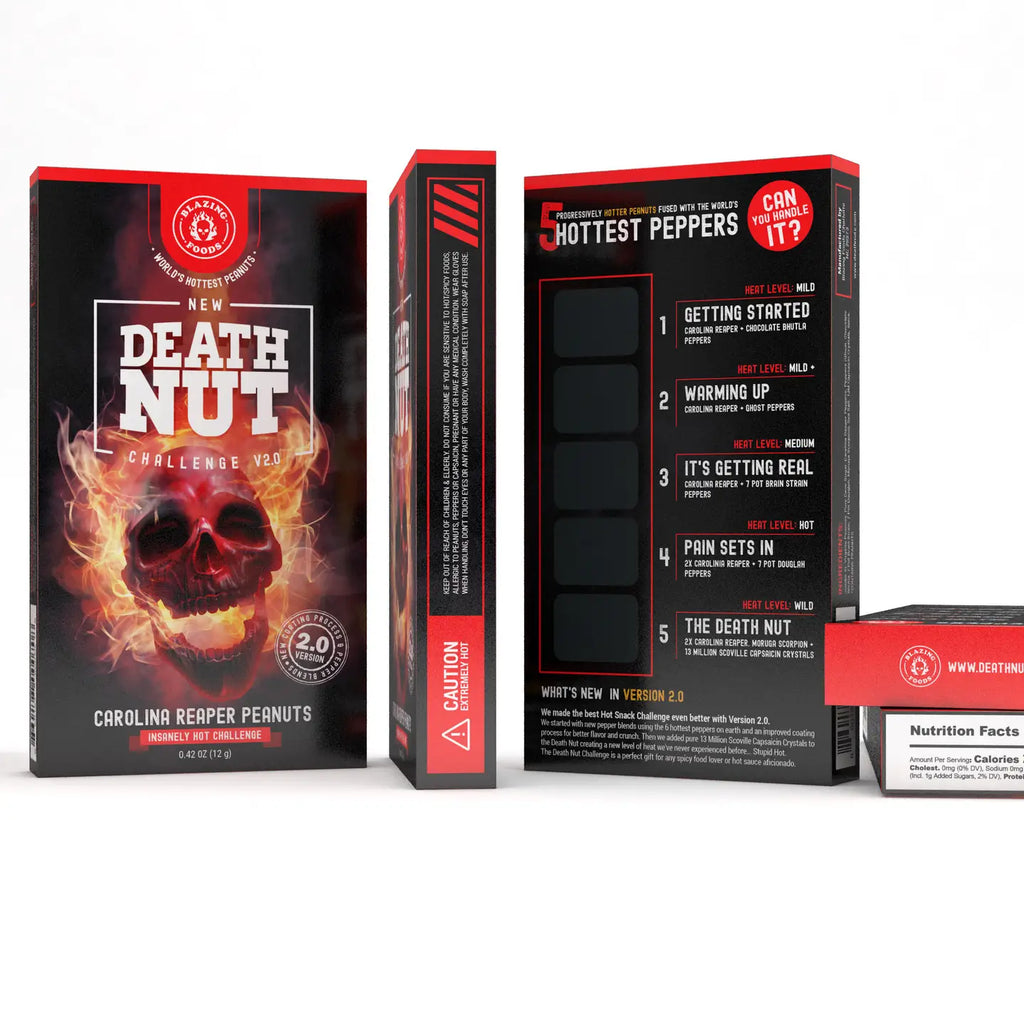 Blazing Foods - Death Nut Challenge Version 2.0 Spicy Nuts