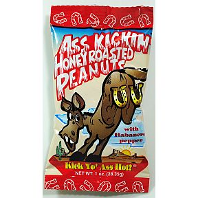 Ass Kickin’ Habanero Honey Peanuts