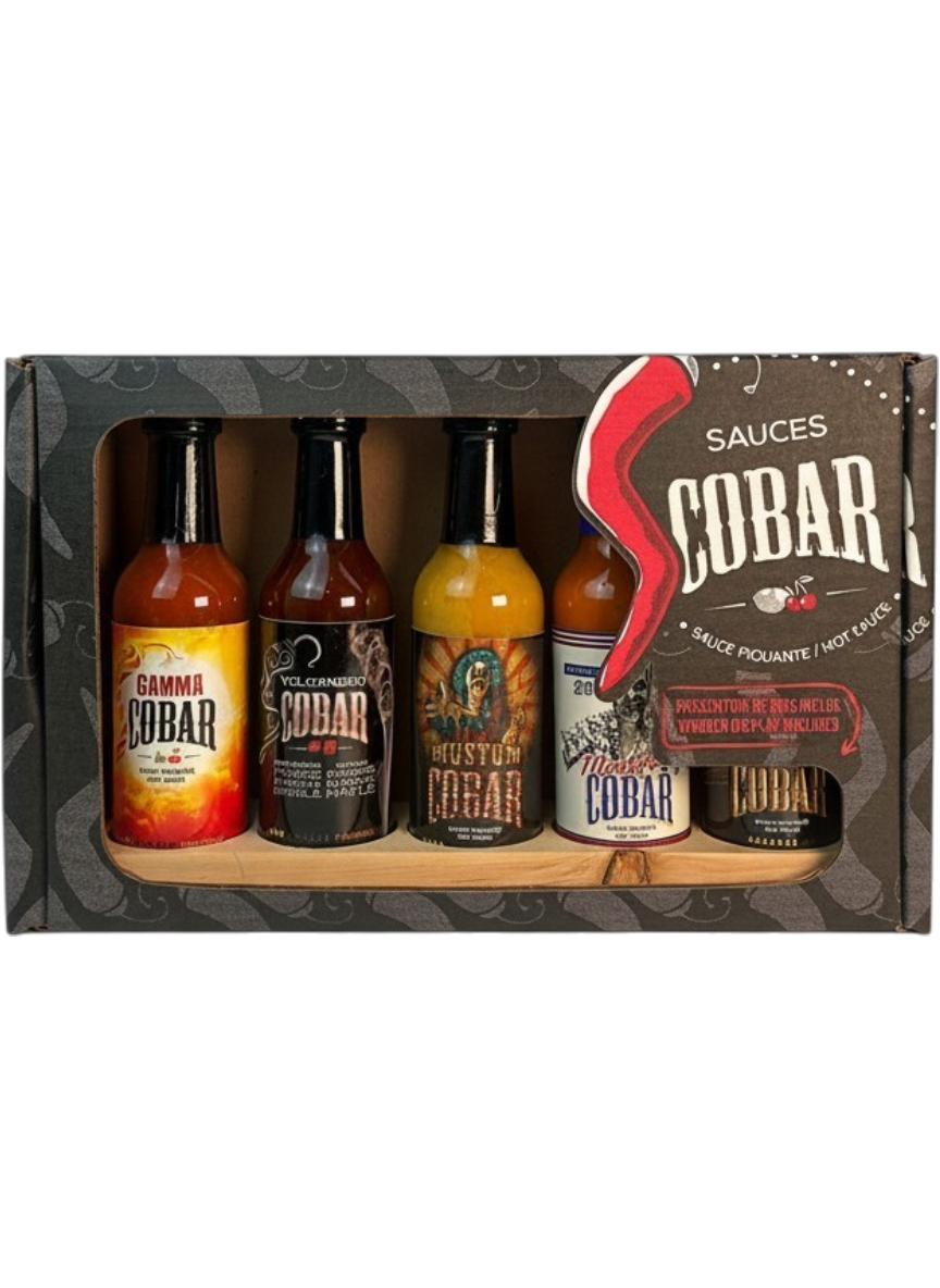 Kit piquant (5 sauces) FORCE MEDIUM