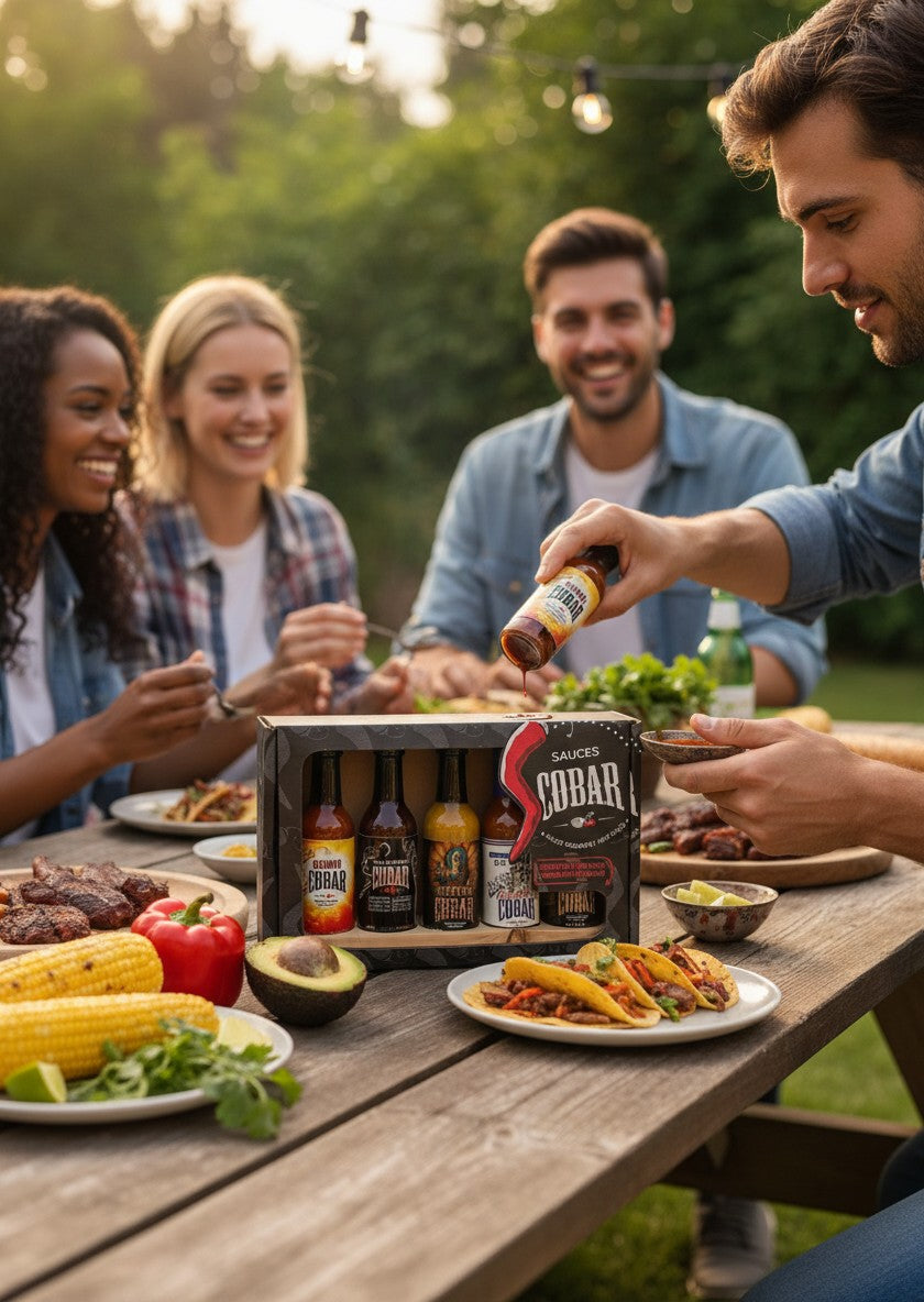 Kit piquant (5 sauces) FORCE MEDIUM