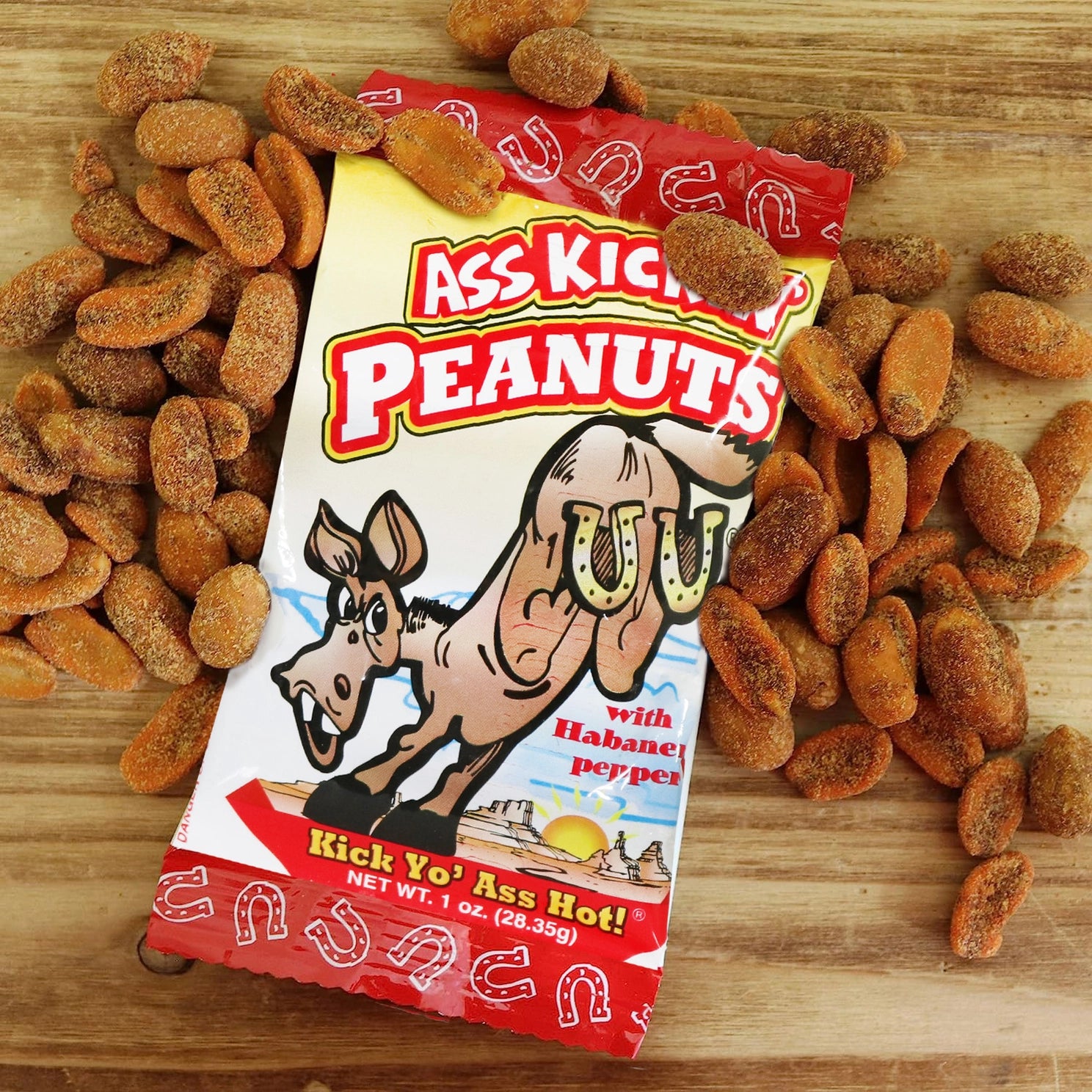 Ass Kickin’ Habanero Honey Peanuts